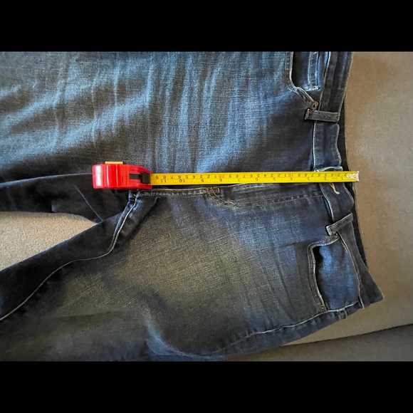 Uniqlo jeans high rise wide cropped Size 29 - Picture 10 of 11